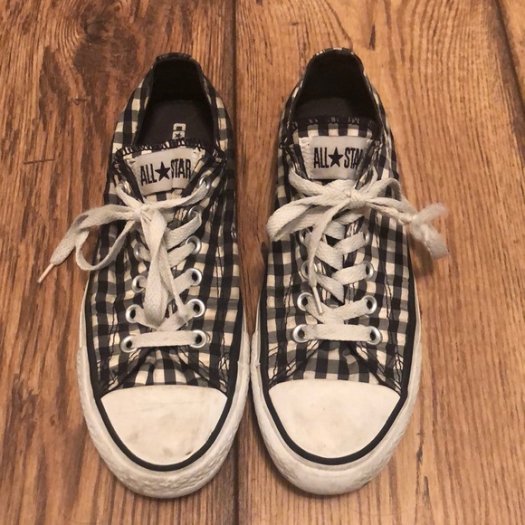 buffalo plaid converse